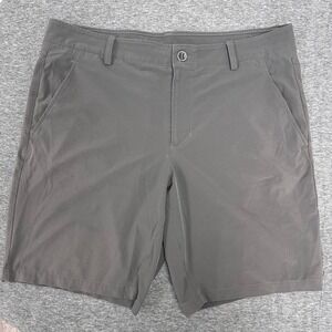Under Armour HeatGear Golf Shorts‎ Lightweight Loose Fit Gray Size 38
